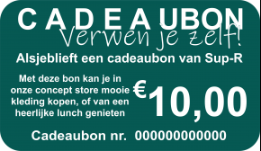 Cadeaubon € 10,00