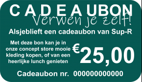 Cadeaubon € 25,00
