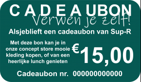 Cadeaubon € 15,00